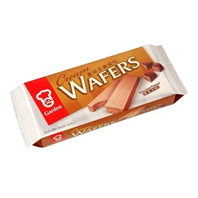 Image of Garden Cream Wafers Chocolate Flavour 200g