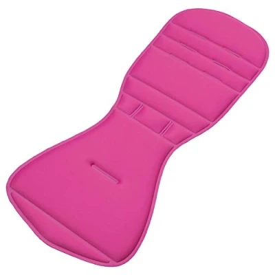 Image of Baby Pushchairs Seat Liners for Newborn Stroller Pads Pram Mats Buggy Cover Jogger Padding Universal (Pink)