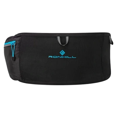 Image of RONHILL Unisex&#039;s OTM Belt, Black/Cyan, O/S