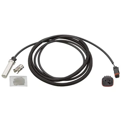Image of 1729794, 1729798, 1765294, 1892064 ABS Sensor FEBI BILSTEIN 106259 Front Axle Right, Rear Right with grease, sleeve 1150Ohm 2715mm