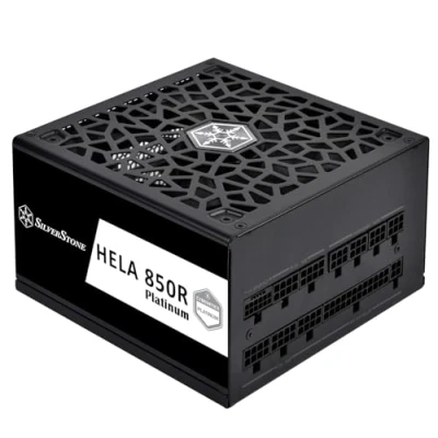 Image of SilverStone Technology HELA 850R Platinum, ATX 80 Plus Platinum 850W Fully Modular PCIe 5 Power Supply, SST HA850R PMA