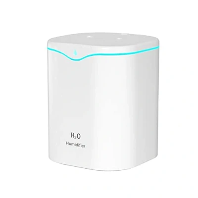 Image of Humidifier for Bedroom 2000ml Large Capacity Home And Plants with Night Light 8 20 Hours Working Time Air Humidifiers Baby Office(white)