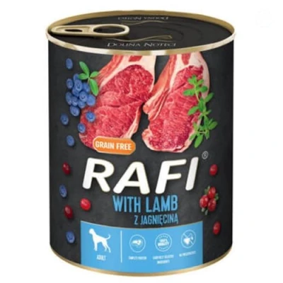 Image of Complete Wet Dog Food: Meat &amp; Natural Ingredients, Grain Free, Immune Boosting Superfoods in Every Flavor! Healthy Tasty Nutrition for All Breeds! (Lamb, 800g)