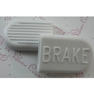 Image of Silver Cross Pram Brake Pads (Pair) Balmoral 40&quot; / Kensington 36&quot;