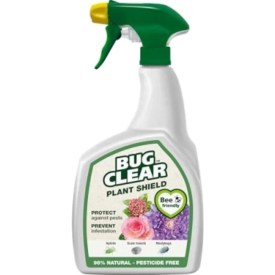 Image of BugClear 121327 Insecticide Free Plant Shield Spray, 800ML RTU, for the prevention of aphids, scale insects, mealybugs &amp; more