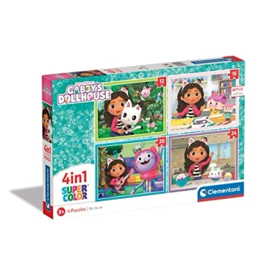 Image of Clementoni 21524 Gabby&#039;S Dollhouse Puzzle