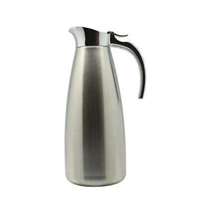 Image of Pioneer SVP 1000 Vacuum Carafe Server, Stainless Steel, 1 Liter