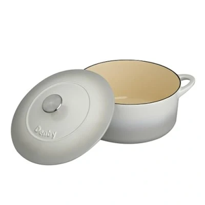 Image of Denby Natural Canvas Cast Iron 26cm Round Casserole