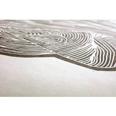 Image of Clairefontaine Ref 975205C Simili Japon Paper Sheets (10 Sheets) 50 x 65cm in Size, 250gsm 100% Pure Cellulose Ivory Paper, Acid Free, pH Neutral
