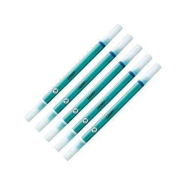 Image of LAMY Ink x Set of 5 Plastic Erasers with Eraser Tip and Correction Only for Erasing Royal Blue