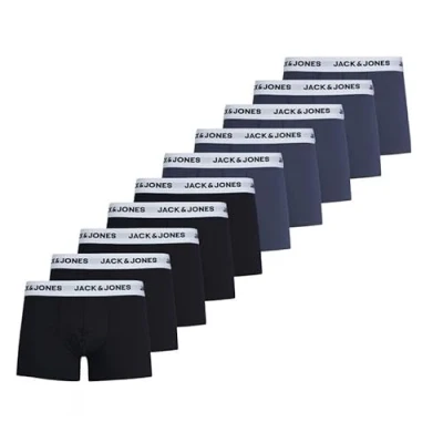 Image of Herren JACSOLID TRUNKS 10 PACK., Black/Opt B, L
