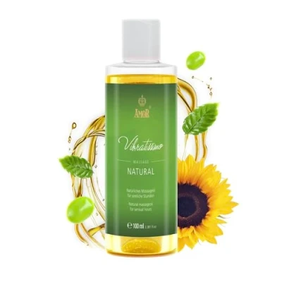 Image of Vibratissimo “Natural Massage Oil for Sensual Pleasure, Love Oil, Erotic 100 ml