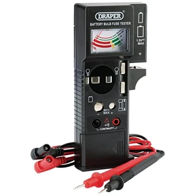 Image of Draper Battery, Bulb, Fuse and Continuity Tester