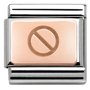 Image of Nomination Rose Gold Screw Charm