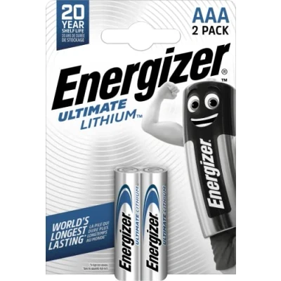 Image of Energizer 632962 Ultimate AAA Batteries (Pack 2)