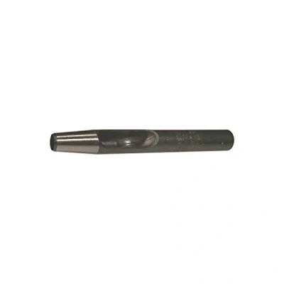 Image of Stubai 477005 Hollow Punch, Silver/Brown, 5 mm