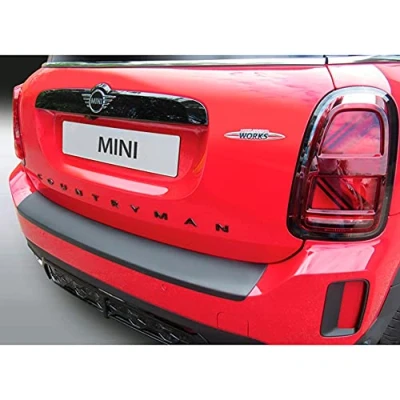 Image of RGM RBP1346 ABS Rear bumper protector compatible with Mini Countryman (F60) Facelift 2020 Black