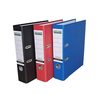 Image of Eastlight A4 Lever Arch Files Assorted Pack of 3
