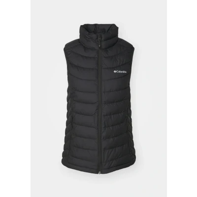Image of Columbia Women&#039;s Powder Lite Vest, Puffer Vest Body Warmer, Black, Size L