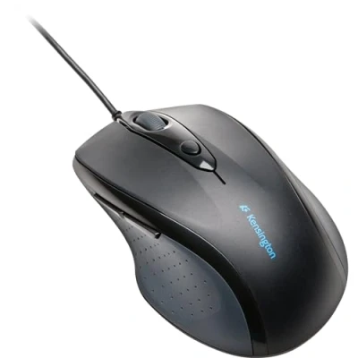 Image of Kensington Pro Fit USB + PS/2 Optical Mouse 2400 DPI (Right Handed, Optical, USB+PS/2, DPI, Black)