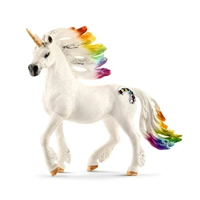 Image of schleich 70523 Rainbow unicorn, stallion, Bayala toys for children from 4 years