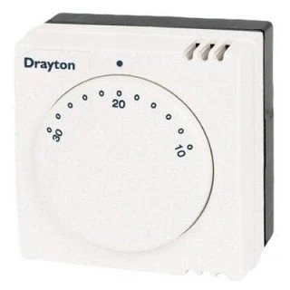 Image of Drayton RTS4 Room Thermostat White 24004