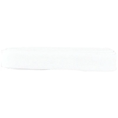 Image of Inastri Bias Binding 14/4/4mm Colour White 1 3m, 100% Cotton, 13 x 11 2 cm
