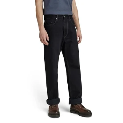 Image of G Star Men&#039;s Type 49 Relaxed Straight Jeans, black (pitch D20960 D182 A810), 27W / 32L