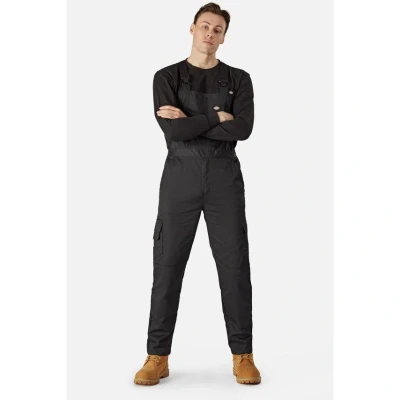 Image of Dickies Black Everyday Bib and Brace Male 2XL