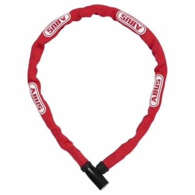 Image of ABUS Chain lock steel O 4804K Bike made of special security level 4 75 cm Red