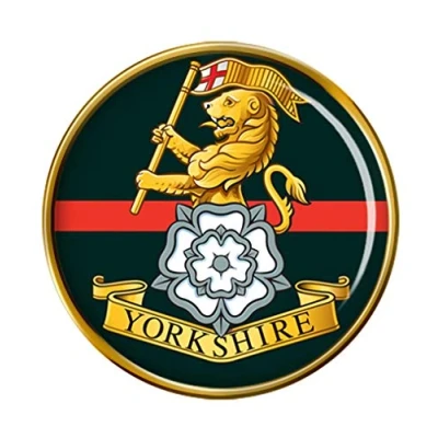 Image of Yorkshire Regiment, British Army Pin Badge