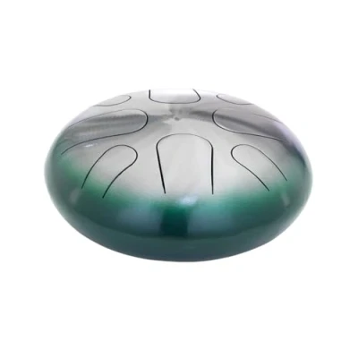 Image of Pearl 8 Note Tongue Drum In A Minor PMTD8AMF/689 Awakening Series #689 Green Burst