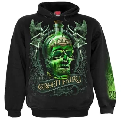 Image of Spiral The Green Fairy Hoody Black M