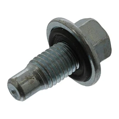 Image of 9L8E6730AA, EJ7E6730BA Drain Plug FEBI BILSTEIN 48881 Steel 15 with seal ring FORD: FOCUS 3, KUGA 2, Mondeo 5, VAUXHALL: Antara, Insignia Mk1