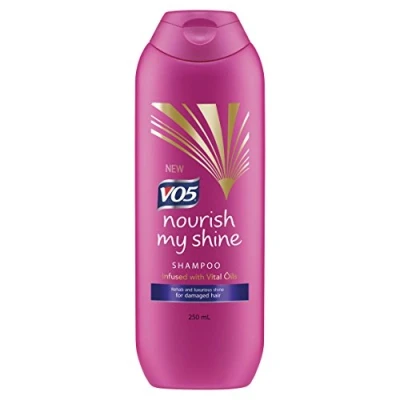 Image of Alberto VO5 Nourish My Shine Shampoo Infused with 5 Vital Oils for Damaged Hard, 250ml (Pack of 1)