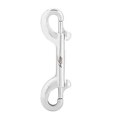 Image of VGEBY Diving Double Hook, End Bolt Snap Ended Clip Hook Stainless Steel for Scuba Pet Chains