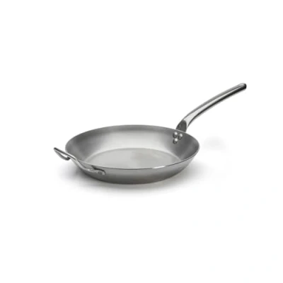 Image of De Buyer 5130.32 Carbone Plus Round Frying Pan with Stainless Steel Cold Handle, 32 cm Diameter