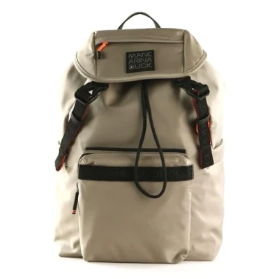 Image of Mandarina Duck Men Warrior Backpack, Simply Taupe, Taglia Unica