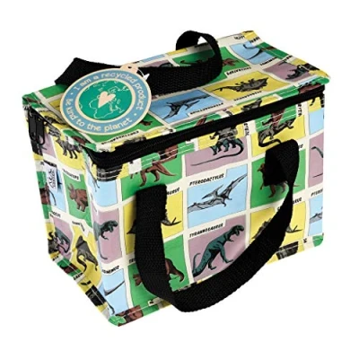 Image of Rex London Children&#039;s Insulated Lunch Bag Choice of Designs (Dinosaurs)