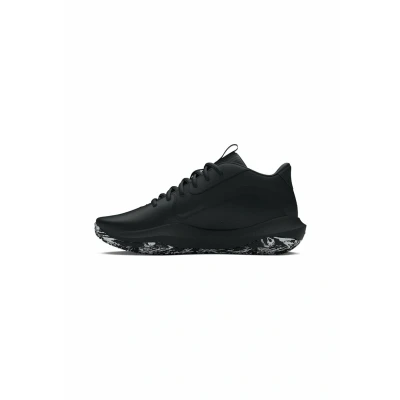 Image of Under Armour Performance Lockdown Basketball shoes, Size: 10, Black Leather/synthetics