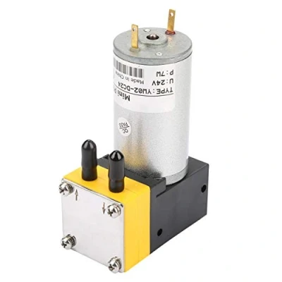 Image of Micro Diaphragm Pump, 24V 0.4 1L/Min Air Compressor Vacuum Pump for Air/Liquid Tools