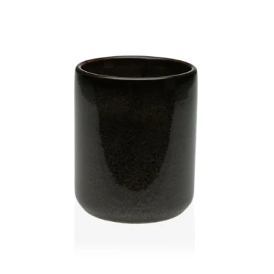 Image of Versa Ceramic Grey Toothbrush Holder