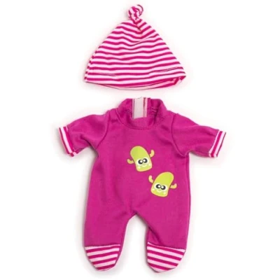 Image of MINILAND PIJAMA FRIO ROSA 21CM Cold Weather Pyjamas for 21 cm Dolls 31672, Solid, Pink