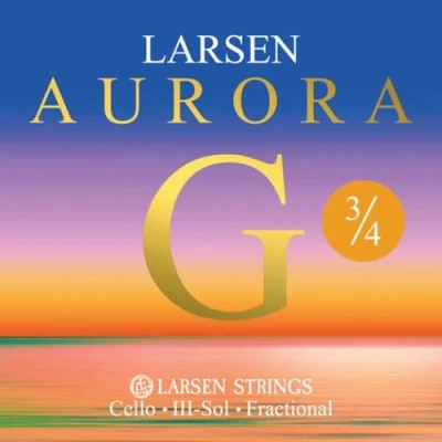 Image of LARSEN strings Cello Aurora G 3/4 Medium