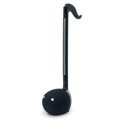 Image of Otamatone Regular Black Japanese Electronic Musical Instrument, Portable Touch Sensitive Digital Music Instruments Synthesizer, Fun Cool Kids Teens Adults Birthday Christmas Toy Song Game Stuff