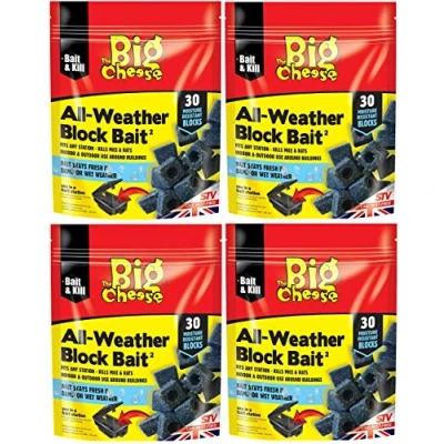 Image of The Big Cheese All Weather Block Bait Pack Of 30 x 10g