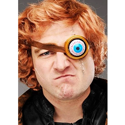 Image of Struts Adult Wizard Mad Eye Moody Style Fancy Dress Eyepiece