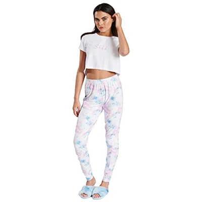 Image of Undercover Ladies Pastel Tie Dye Long Pyjamas 791018 S