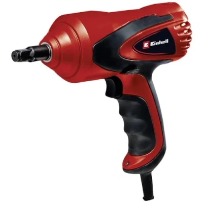 Image of Einhell 2048312 Car Impact Wrench CC HS 44531 (12 V, Max. 350 Nm Release Torque, Integrated Spirit Level, LED Light, incl. 2 sockets with 17/19 and 21/23 mm, case)