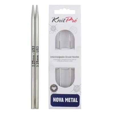 Image of KnitPro 3.25 mm Nova Interchangeable Normal Circular Needles, Silver